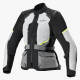 Bunda STELLA ANDES AIR DRYSTAR, ALPINESTARS, dámská (světle šedá/tmavě šedá/černá/žlutá fluo) 2024
