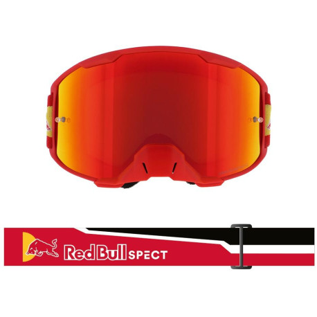 Brýle STRIVE, RedBull Spect (červené mátné, plexi červené zrcadlové)