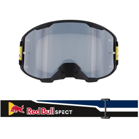 Brýle STRIVE, RedBull Spect (černé mátné, plexi stříbrné zrcadlové)