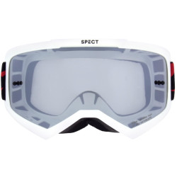 Brýle EVAN, RedBull Spect (bílé, plexi kouřové/stříbrné)