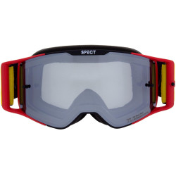 Brýle TORP, RedBull Spect (černé/červené matné, plexi stříbrné zrcadlové)