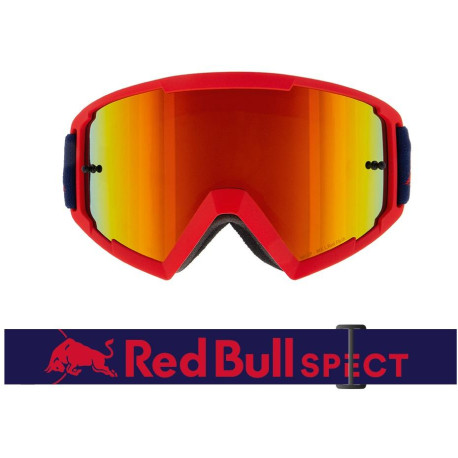 Brýle WHIP, RedBull Spect (červené matné, plexi červené zrcadlové)