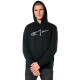 Mikina AGELESS SHADOW, ALPINESTARS (černá/černá/bílá)