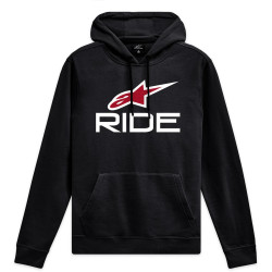 Mikina RIDE, ALPINESTARS (černá/bílá/červená)
