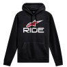 Mikina RIDE 4.0, ALPINESTARS (černá/bílá/červená)