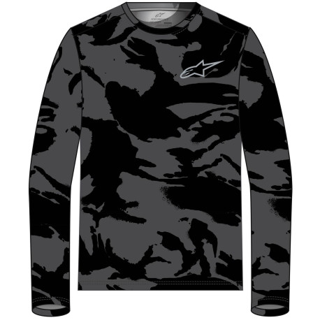 Triko CAMO PERFORMANCE dlouhý rukáv, ALPINESTARS (černá camo)