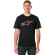 Triko AGELESS SHADOW CSF, ALPINESTARS (černá/červená)
