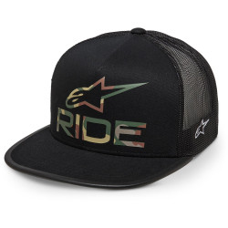 Kšiltovka RIDE 4.0 CAMOER, ALPINESTARS (černá)