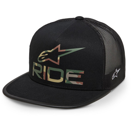 Kšiltovka RIDE 4.0 CAMOER, ALPINESTARS (černá)