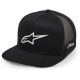 Kšiltovka 3D AGELESSER, ALPINESTARS (černá/bílá)