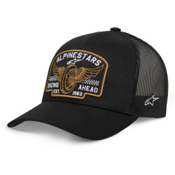 Kšiltovka HERITAGE PATCH TRUCKER, ALPINESTARS (černá/černá)