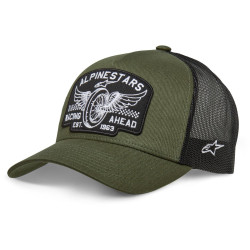 Kšiltovka HERITAGE PATCH TRUCKER, ALPINESTARS (zelená/černá)