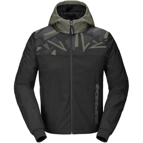 Bunda HOODIE EVO SPORT 2024, SPIDI (černá/military green)