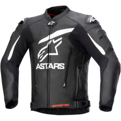 Bunda GP PLUS 4, ALPINESTARS (černá/bílá) 2024