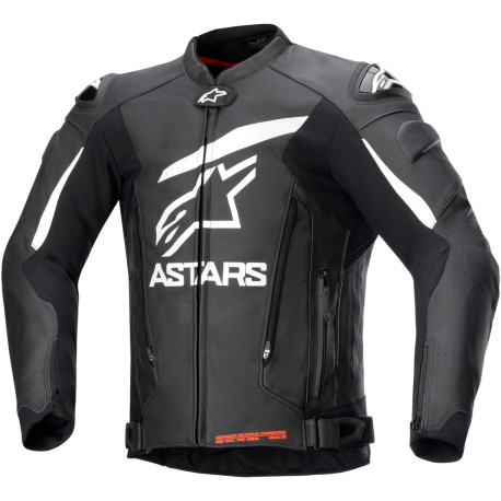 Bunda GP PLUS 4, ALPINESTARS (černá/bílá) 2024