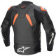 Bunda GP PLUS 4, ALPINESTARS (černá/červená fluo/bílá) 2024