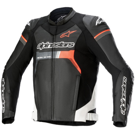 Bunda GP FORCE AIRFLOW, ALPINESTARS (černá/bílá/červená fluo) 2024