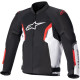 Bunda AST AIR, TECH-AIR 5 kompatibilní, ALPINESTARS (černá/bílá/červená fluo) 2024