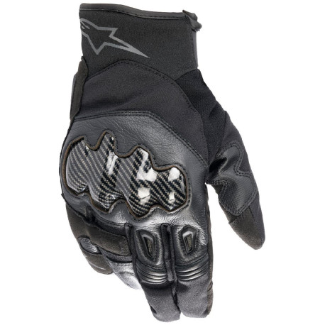 Rukavice SMX-1 WATERPROOF, ALPINESTARS (černá/černá) 2024