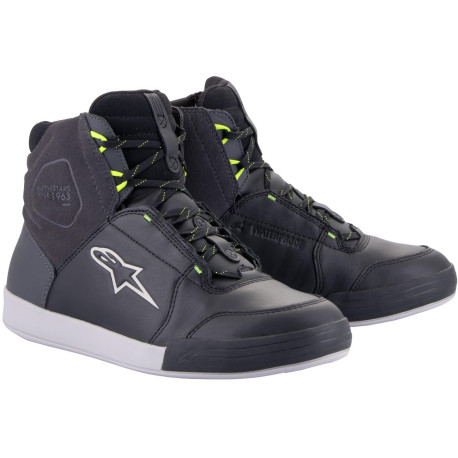 Boty CHROME DRYSTAR, ALPINESTARS (černá/tmavě šedá/žlutá fluo) 2024