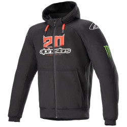 Bunda CHROME IGNITION MONSTER FQ20 kolekce, ALPINESTARS (černá/červená/bílá/zelená)