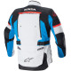 Bunda BOGOTA PRO DRYSTAR HONDA kolekce, ALPINESTARS (světle šedá/červená fluo/modrá/černá) 2024