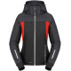 Bunda HOODIE H2OUT 2 LADY, SPIDI, dámská (černá/antracit/červená)