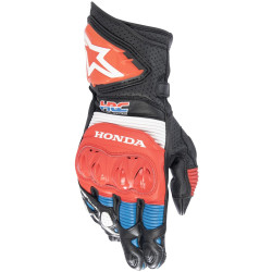 Rukavice GP PRO R 3 HONDA kolekce, ALPINESTARS (černá/červená fluo/modrá/bílá)