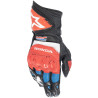 Rukavice GP PRO R3 HONDA kolekce, ALPINESTARS (černá/červená fluo/modrá/bílá) 2024