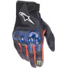 Rukavice SMX-1 AIR 2 MONSTER FQ20 kolekce, ALPINESTARS (černá/červená/modrá/bílá/zelená) 2024