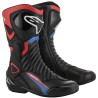 Boty S-MX 6 HONDA kolekce, ALPINESTARS (černá/červená/modrá/bílá) 2024