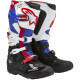 Boty TECH 7 ENDURO DRYSTAR HONDA kolekce, ALPINESTARS (černá/bílá/modrá/červená) 2024