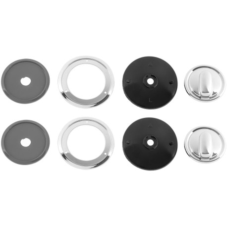 Mechanismus plexi pro přilby Heritage, NOX (chrom-šedý)