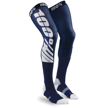 Nadkolenky REV MX, 100% - USA (modrá)