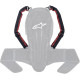 Náhradní popruhy pro páteřový chránič Nucleon KR-2, ALPINESTARS (černá/červená, vel. XL, pár)