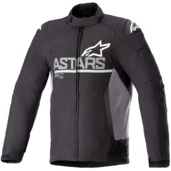 Bunda SMX WATERPROOF, ALPINESTARS (černá/tmavě šedá) 2024