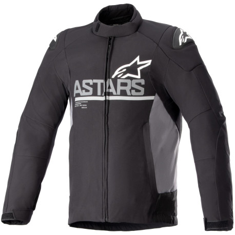 Bunda SMX WATERPROOF, ALPINESTARS (černá/tmavě šedá) 2024