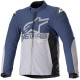 Bunda SMX WATERPROOF, ALPINESTARS (tmavě modrá/tmavě šedá) 2024