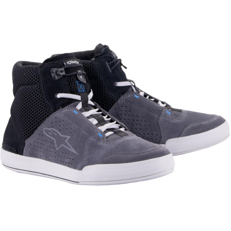 Boty CHROME AIR, ALPINESTARS (černá/šedá/modrá) 2024