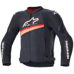 Bunda T-GP PLUS R 4 AIRFLOW, ALPINESTARS (černá/červená fluo) 2024