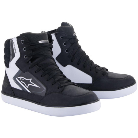 Boty J-6 WATERPROOF, ALPINESTARS (černá/bílá) 2024