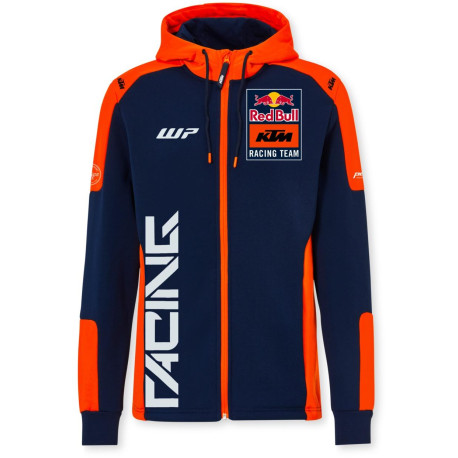 Mikina s kapucí TEAM , KTM RED BULL (modrá,oranžová)