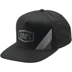 Kšiltovka CORNESTONE Snapback, 100% - USA (černá/šedá)