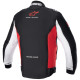 Bunda MONZA SPORT, ALPINESTARS (černá/červená/bílá) 2024