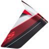 Aerodynamický spoiler pro přilby SUPERTECH R-10 TEAM racing profil, ALPINESTARS (černá/červená/bílá)