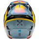 Přilba FORMULA CP, FLY RACING - USA (šedá/černá/duhová)