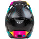Přilba FORMULA S, FLY RACING - USA (černá/modrá)