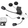 Držák na přilbu s příslušenstvím pro headset 50S SOUND BY Harman Kardon (sluchátka + mikrofon), SENA