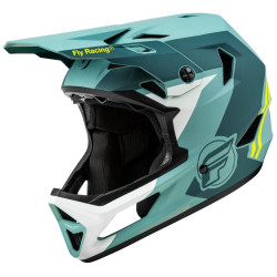 Cyklo přilba RAYCE, FLY RACING - USA dětská (šedá/hi-vis)