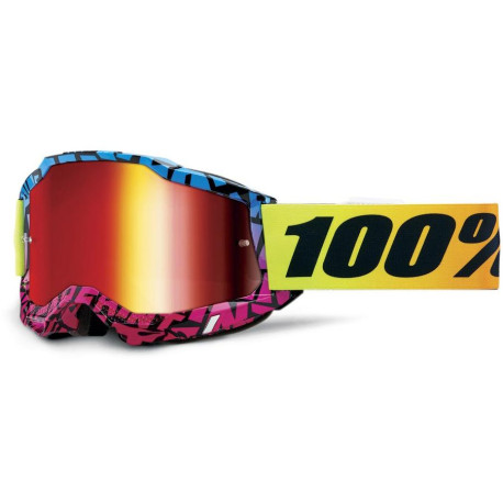 ACCURI 2 SPECIAL 100% UTV/OTG (limited edition Ken Block) červené chrom plexi